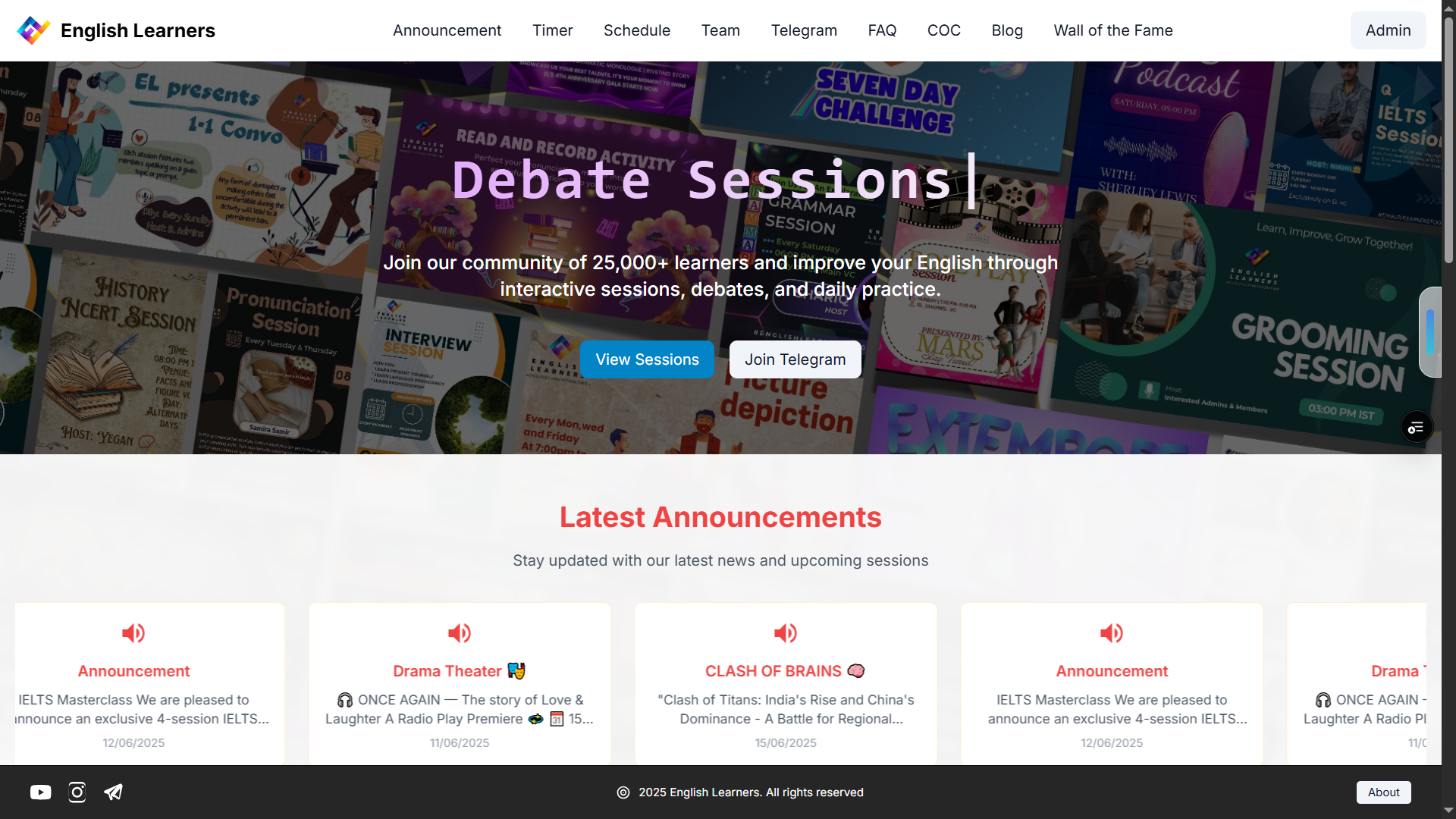 English Learners Website