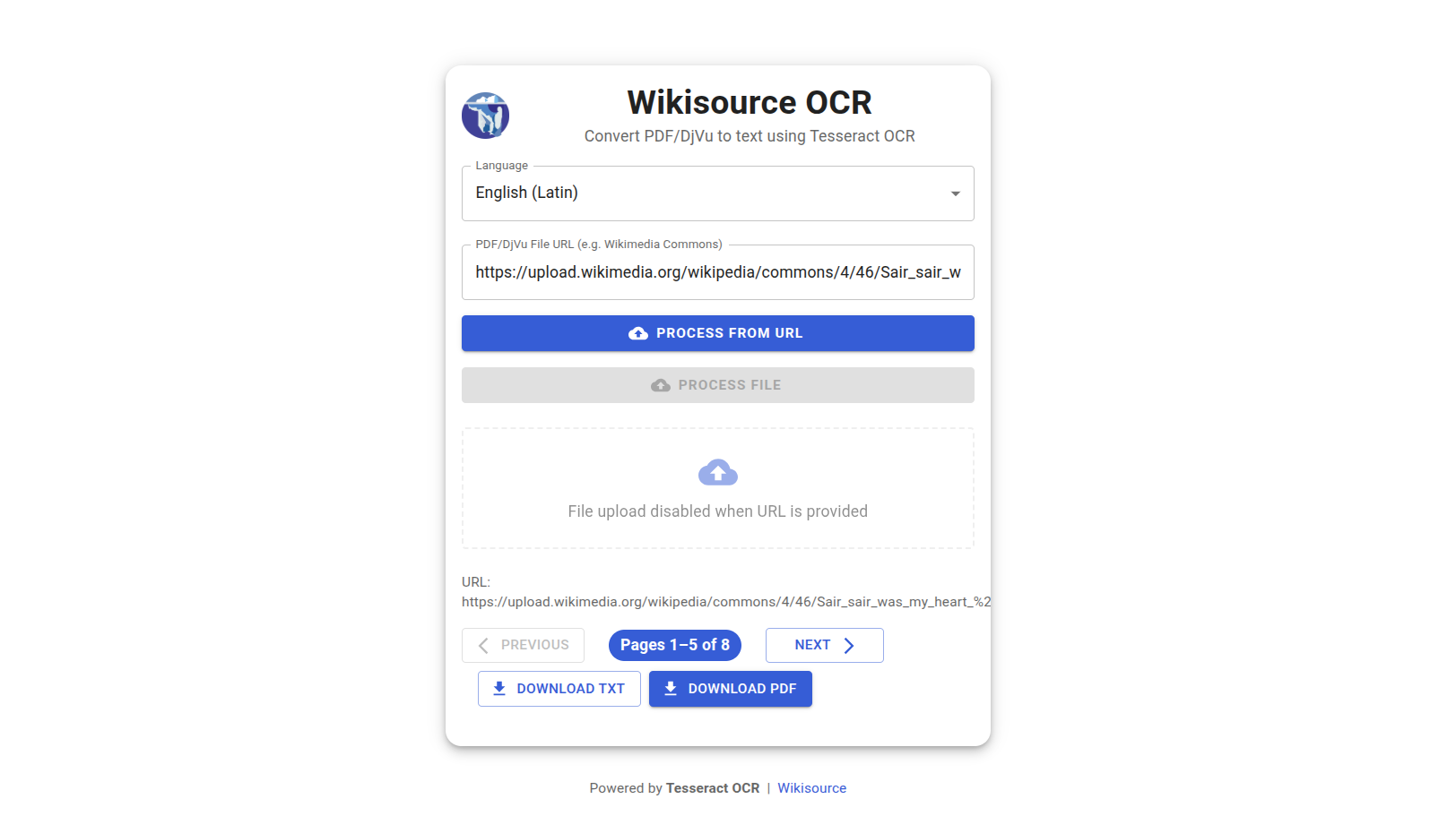 OCR Tools for WikiSource