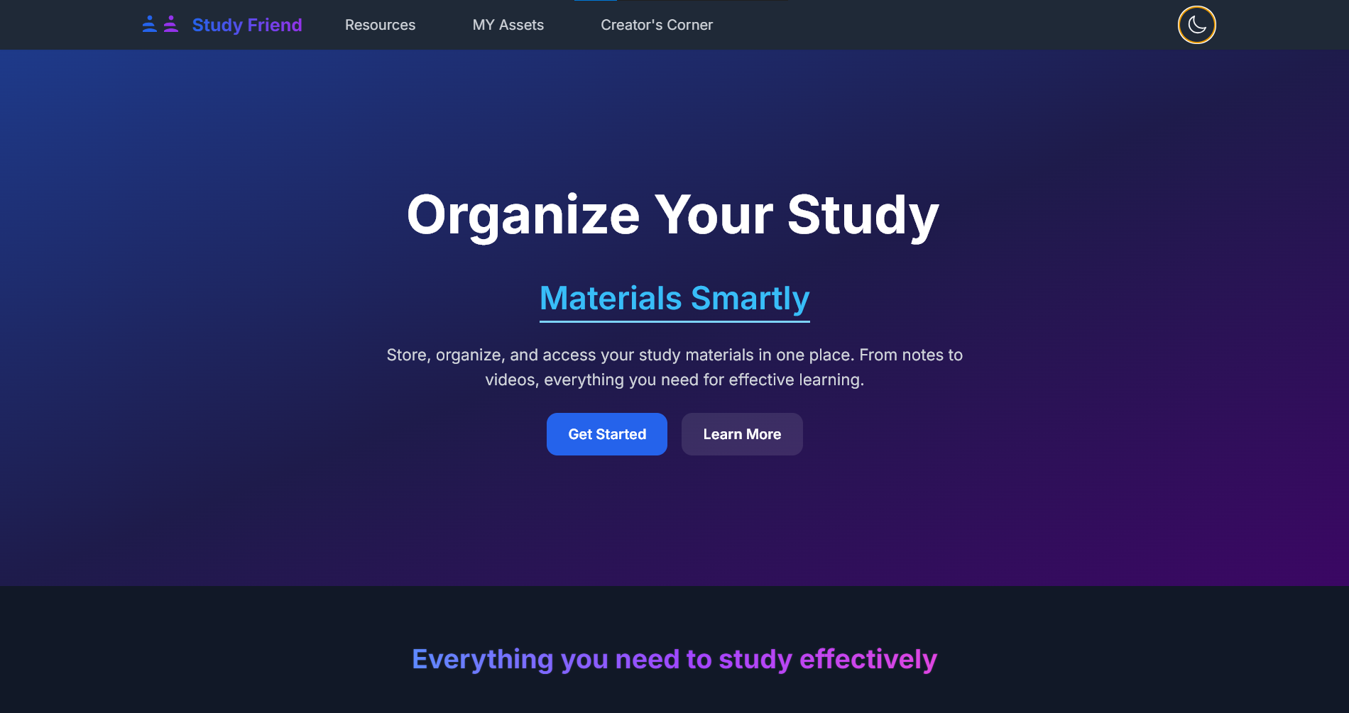 Study Friend - Your Personal Study Companion